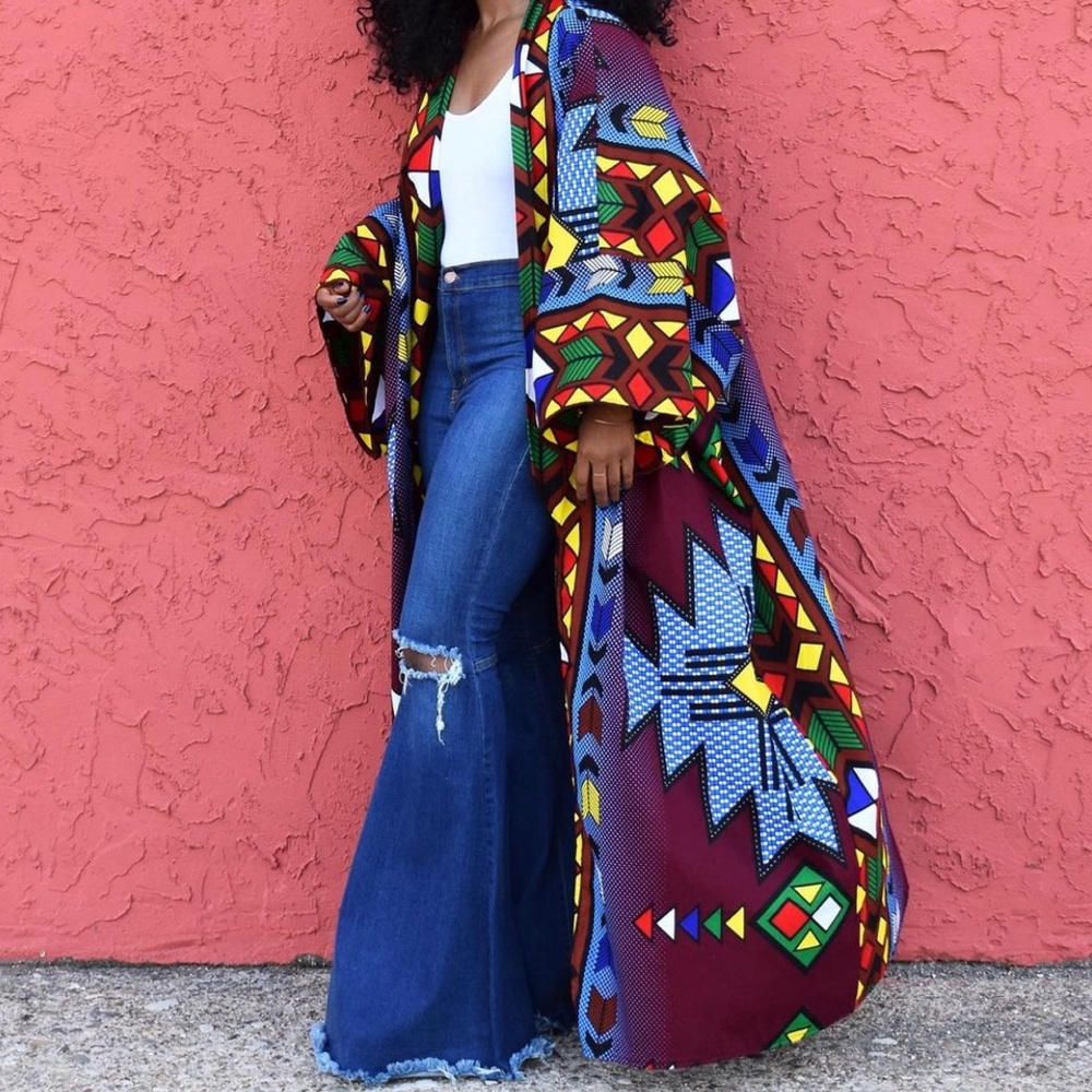 KIMONO FLOOR LENGTH - Picture 2 of 3